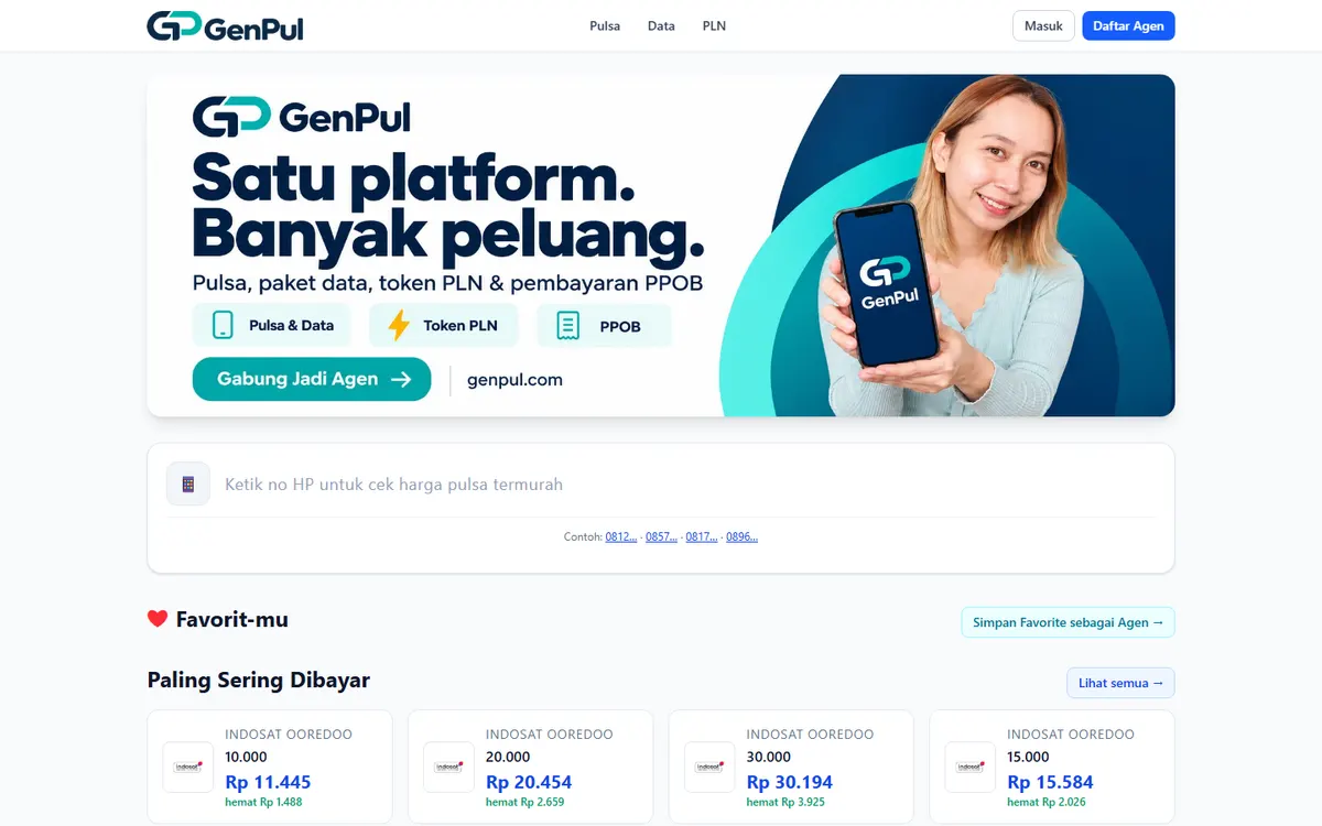 GenPul website