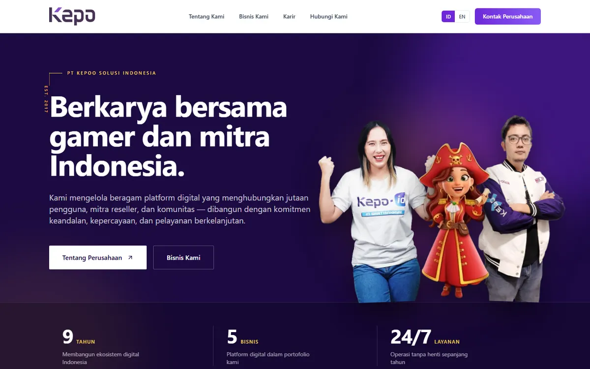 Kepoo website